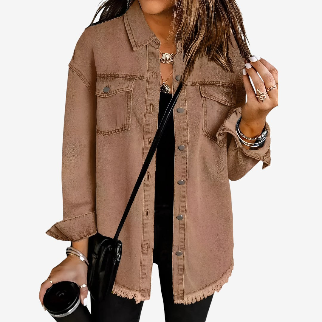 Stefania™ | Denimjacke im zeitlosen Stil