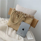 Louisa - Stilvolle handgewebte Tragetasche für Frauen