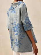 Bettina | Elegantes Leinen-Top 1+1 Gratis