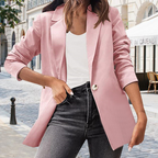 Nastya - Eleganter, minimalistischer Blazer für Damen im schlichten Stil