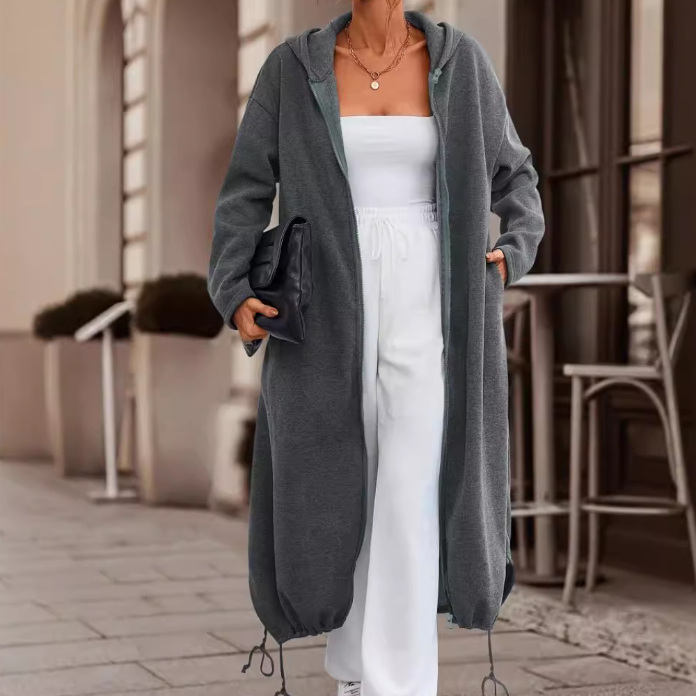 Meryl - Stylische Strickjacke für Damen mit Lagenlook