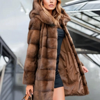 Jacinta - Trendige Damenjacke mit modischer Kapuze