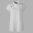 Lina – Stilvolle Bluse mit maskulinem Touch & Vintage-Charme