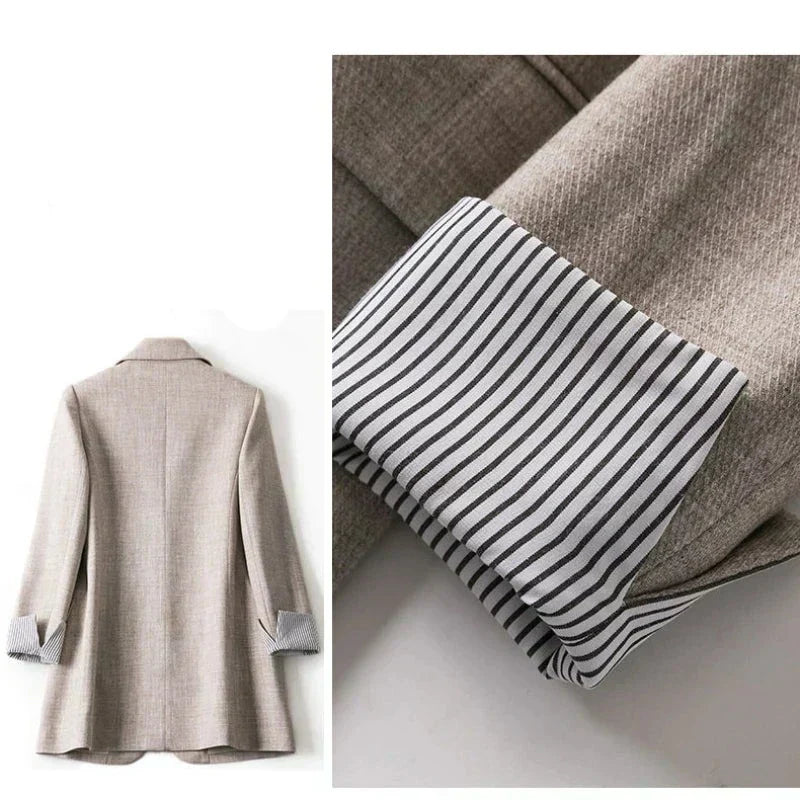 Bella - Schicker Patchwork-Blazer für die moderne Frau