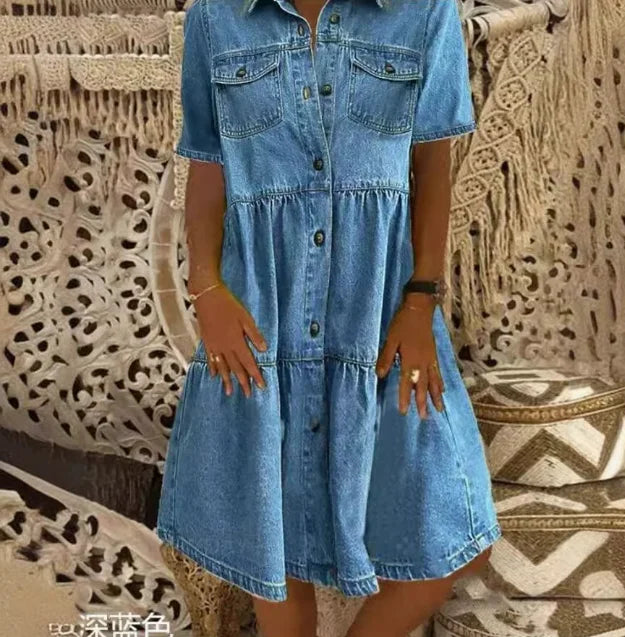 Oriana™ - Denim-Kleid