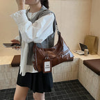 Leder Crossbody Schultertasche für Frauen 2025 Luxus Designer