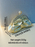 Luxuriöse Damenmode Design Handtaschen Funkelnde Bankett Clutch Tasche