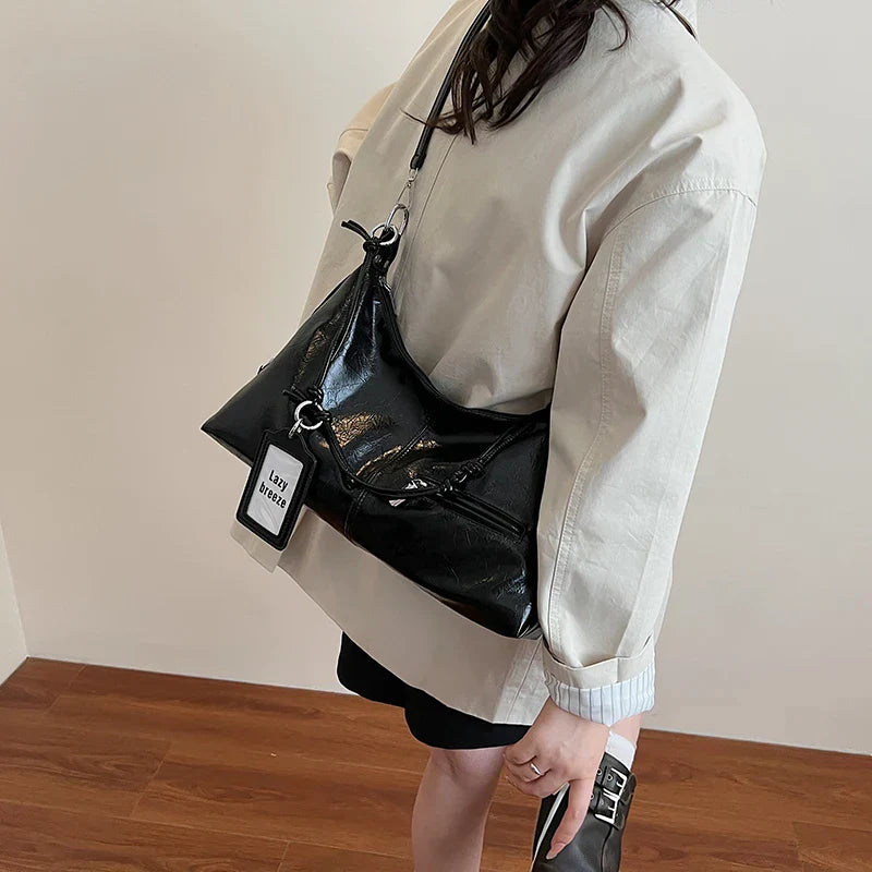 Leder Crossbody Schultertasche für Frauen 2025 Luxus Designer