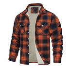 Nate™ | Herren Karierte Sherpa-Futterjacke