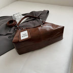 Leder Crossbody Schultertasche für Frauen 2025 Luxus Designer