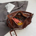 Leder Crossbody Schultertasche für Frauen 2025 Luxus Designer