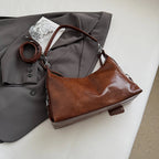 Leder Crossbody Schultertasche für Frauen 2025 Luxus Designer