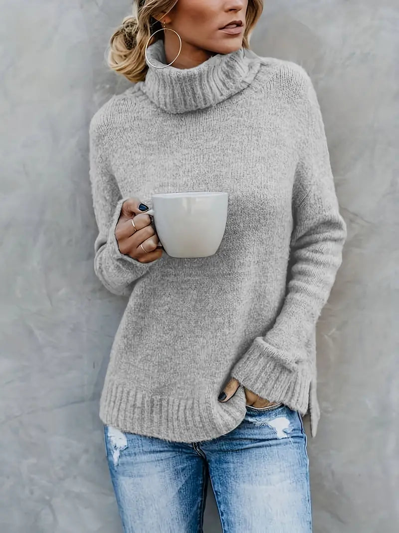 Schicker Clara-Rollkragenpullover für mühelosen Stil