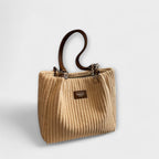 Lora. - Weiche Cord-Schultertasche