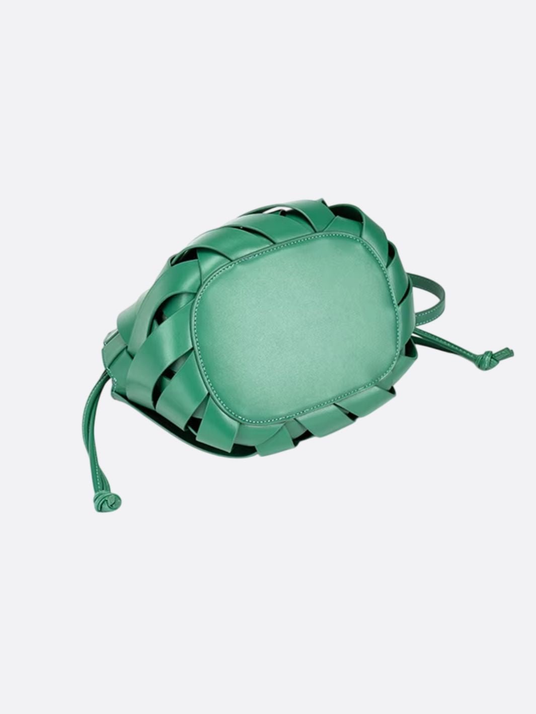 Gewebte Leder Umhängetasche